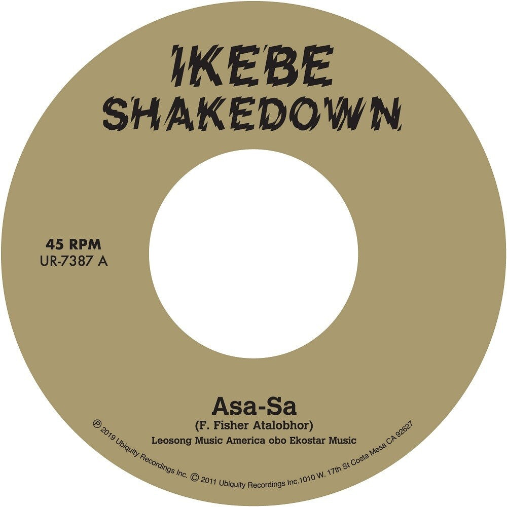 the album cover for Ikebe Shakedown - Asa-Sa / Pepper