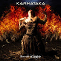 the album cover for Karnataka - Secrets Of Angels Live