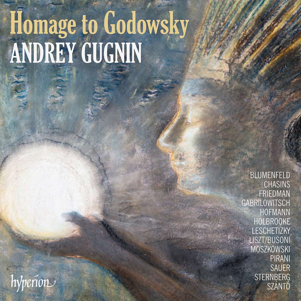the album cover for Audrey Gugnin - Homage to Godowsky