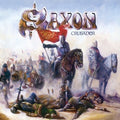 the album cover for Saxon - Crusader
