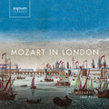 the album cover for J Bach C / Mozartists - Mozart in London