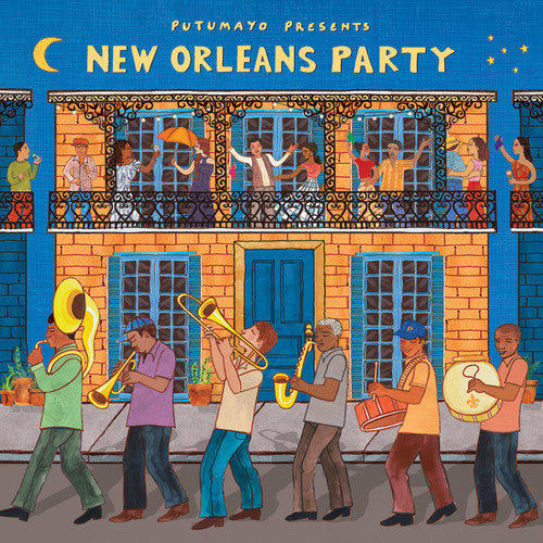 the album cover for Putumayo Presents - New Orleans Party