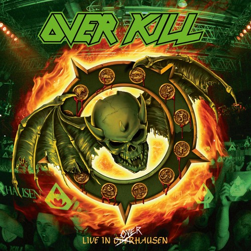 the album cover for Overkill - Live In Overhausen [2CD/Blu-ray]