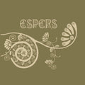 the album cover for Espers - Espers [Digipak]