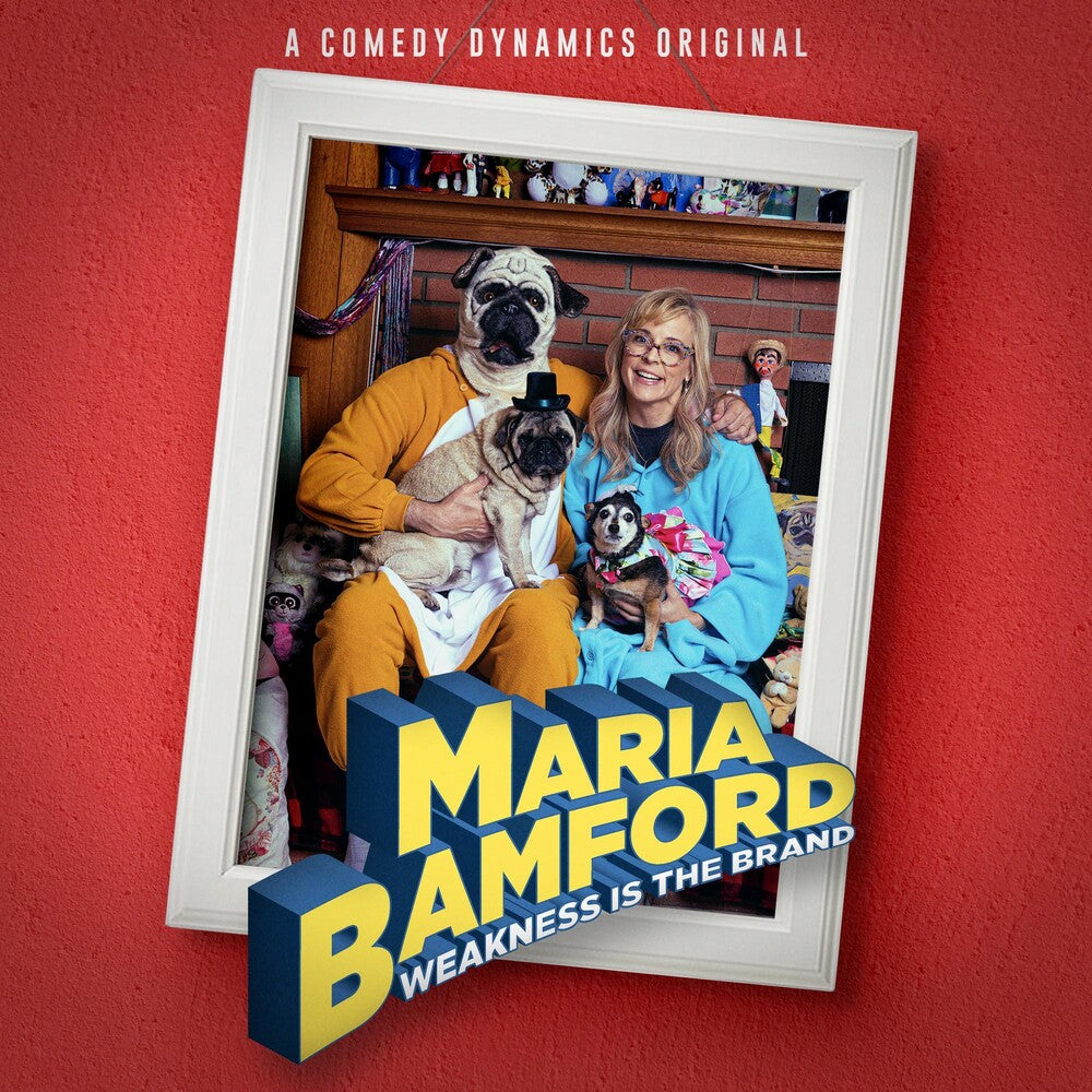 the album cover for Maria Bamford - Weakness Is The Brand