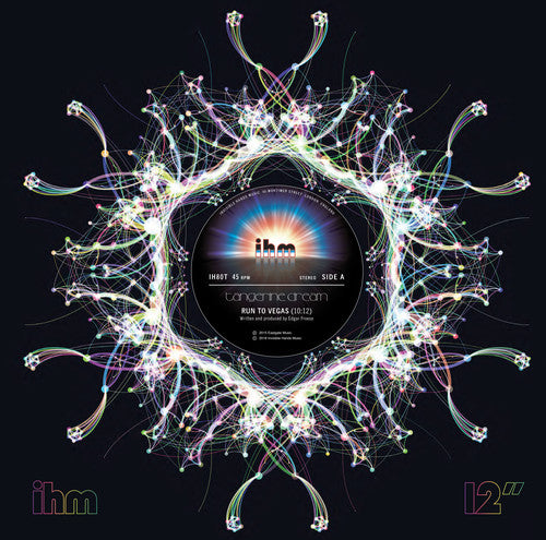 the album cover for Tangerine Dream - Run To Vegas / Leviathan [Clear Vinyl] (Ep) [Limited Edition]