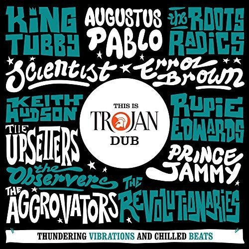 the album cover for This Is Trojan Dub / Various - This Is Trojan Dub