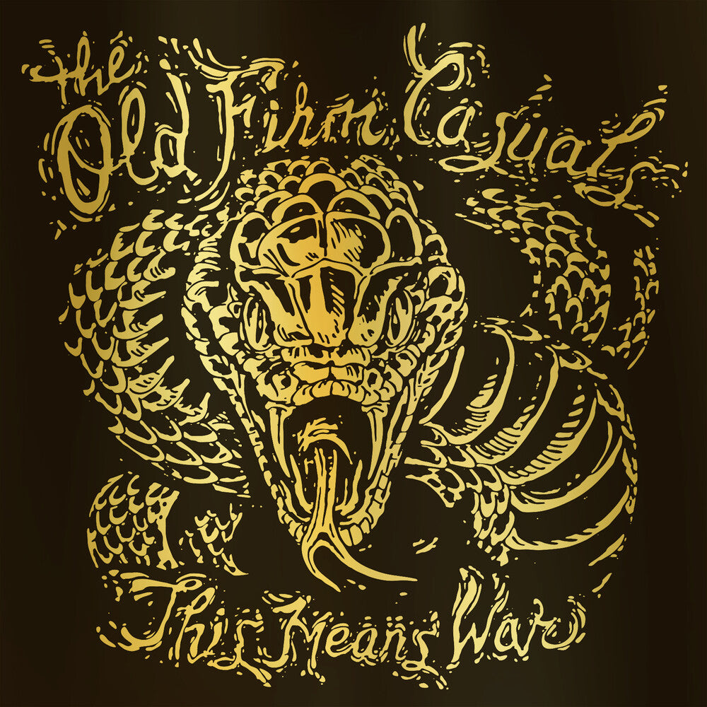 the album cover for Old Firm Casuals - This Means War (Slv) [Reissue] (Uk)