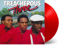 the album cover for Treacherous Three - Whip It [Limited Red Colored Vinyl]