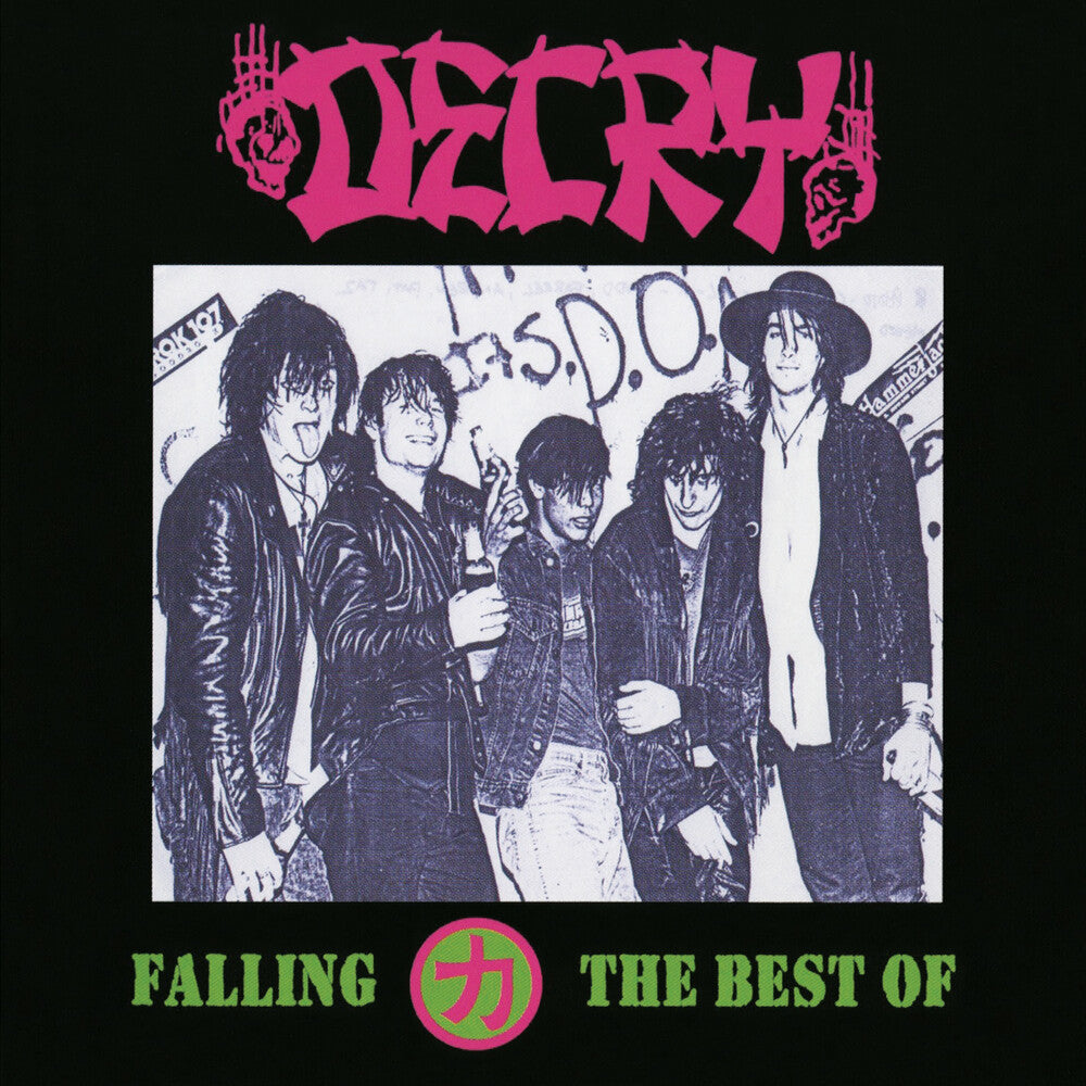 the album cover for Decry - Falling - The Best Of Decry