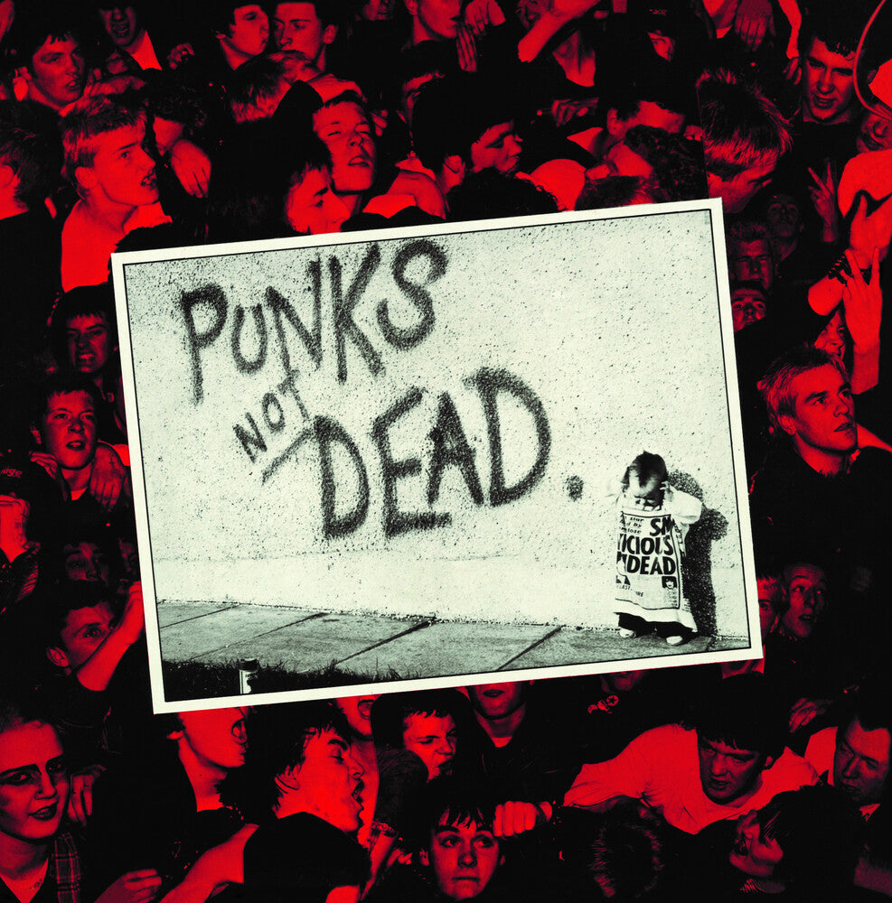 the album cover for Exploited - Punks Not Dead