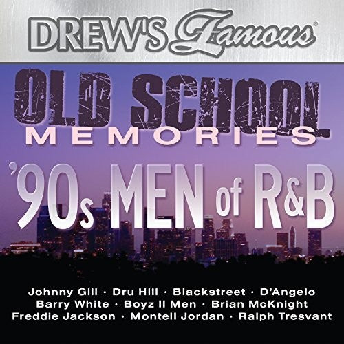 the album cover for Drews Famous - 90s Men Of R&B