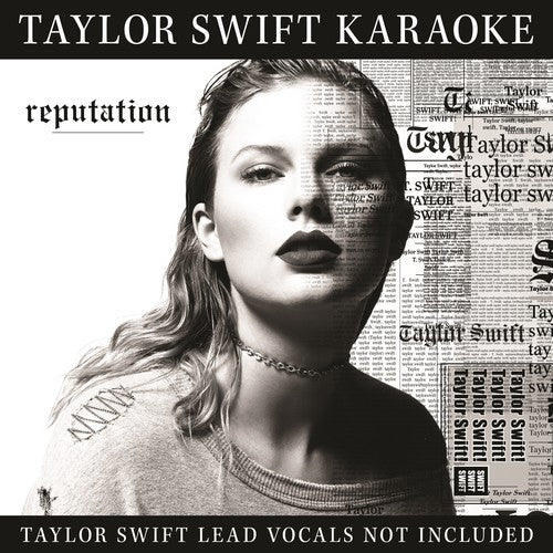 the album cover for Taylor Swift - Taylor Swift Karaoke: Reputation