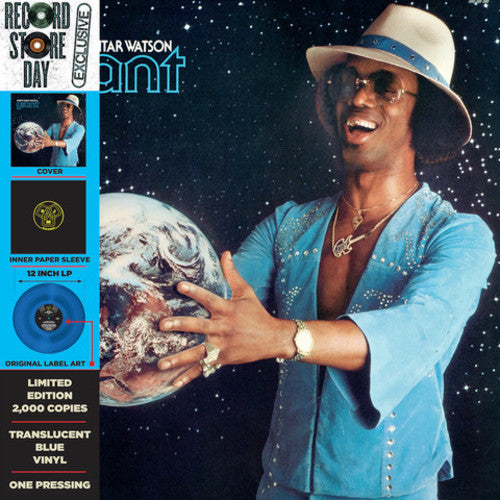 the album cover for Johnny Guitar Watson - Giant