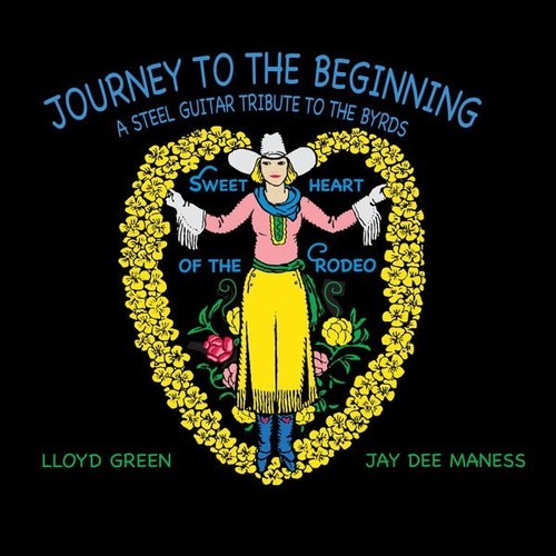 the album cover for Lloyd Green - Journey To The Beginning
