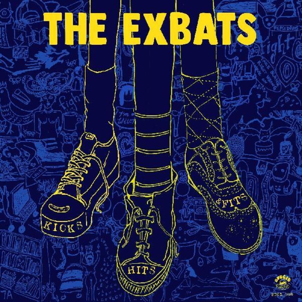 the album cover for Exbats - Kicks, Hits And Flips