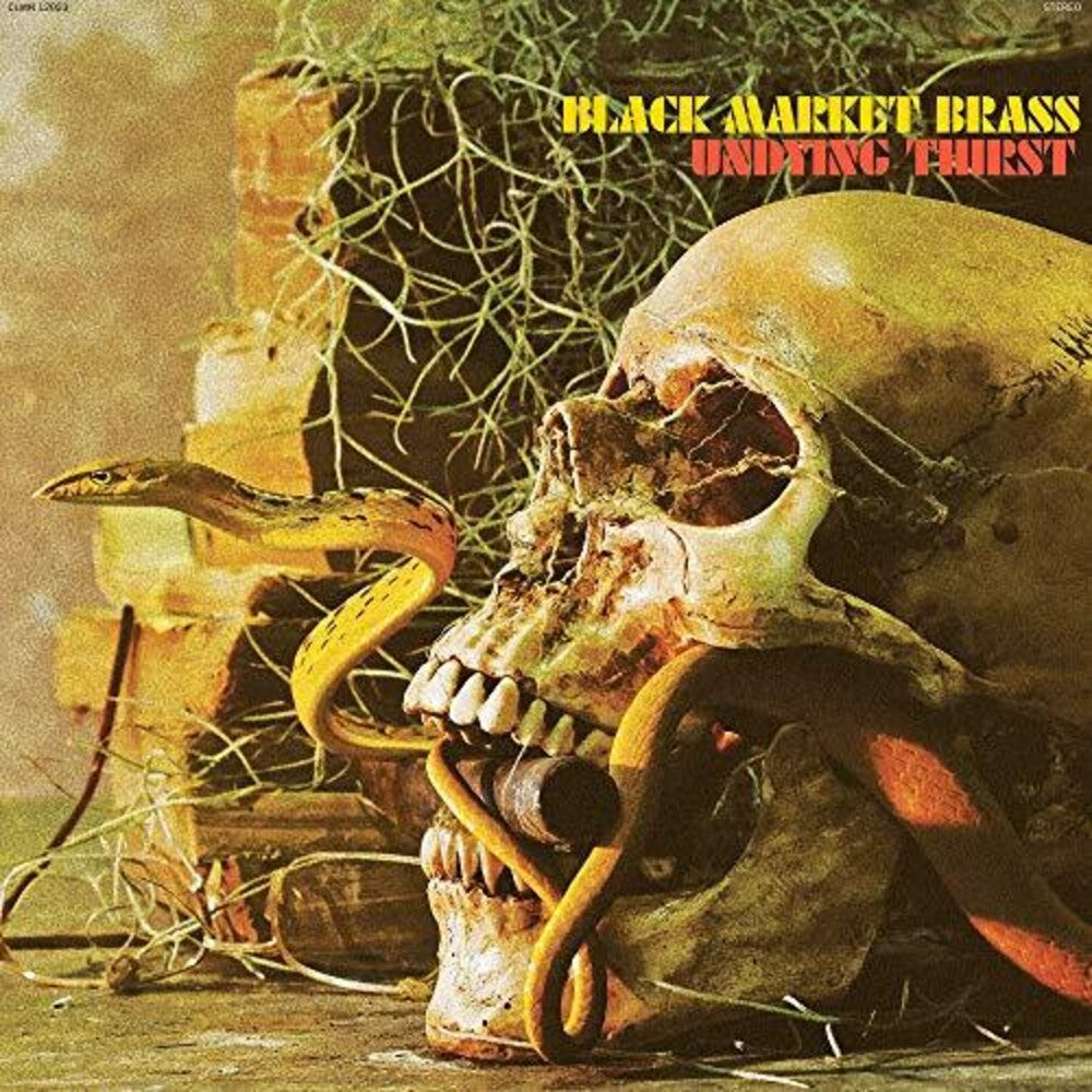 the album cover for Black Market Brass - Undying Thirst (Color Vinyl) (Gol)