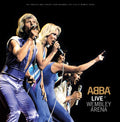 the album cover for ABBA - Live At Wembley Arena [3 LP]