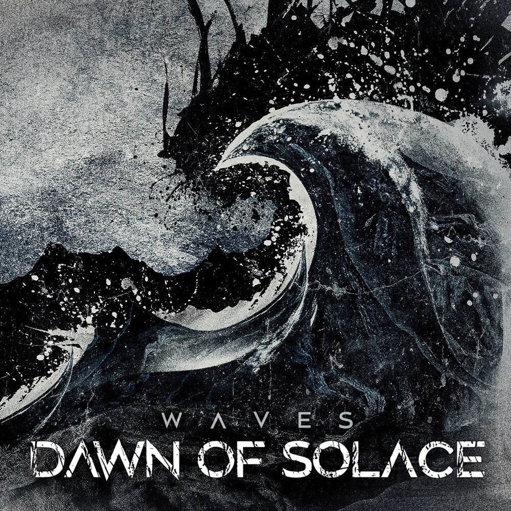 the album cover for Dawn Of Solace - Waves