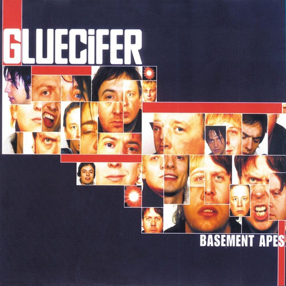 the album cover for Gluecifer - Basement Apes