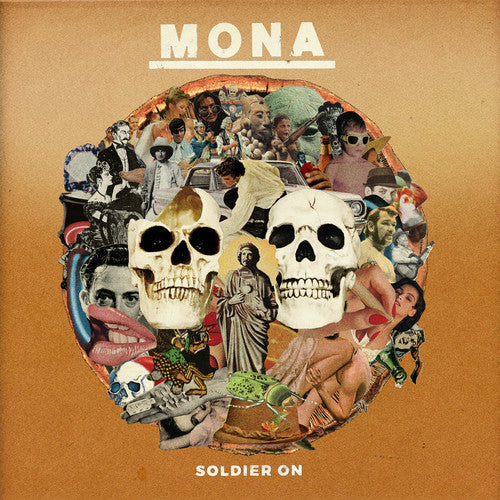 the album cover for Mona - Soldier On