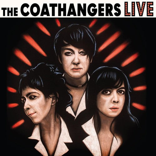 the album cover for The Coathangers - Live [LP]