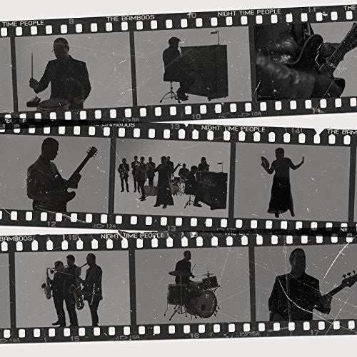 the album cover for The Bamboos - Night Time People
