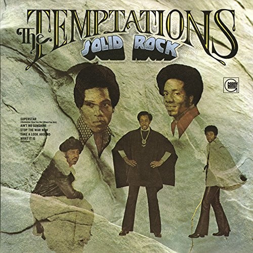 the album cover for The Temptations - Solid Rock