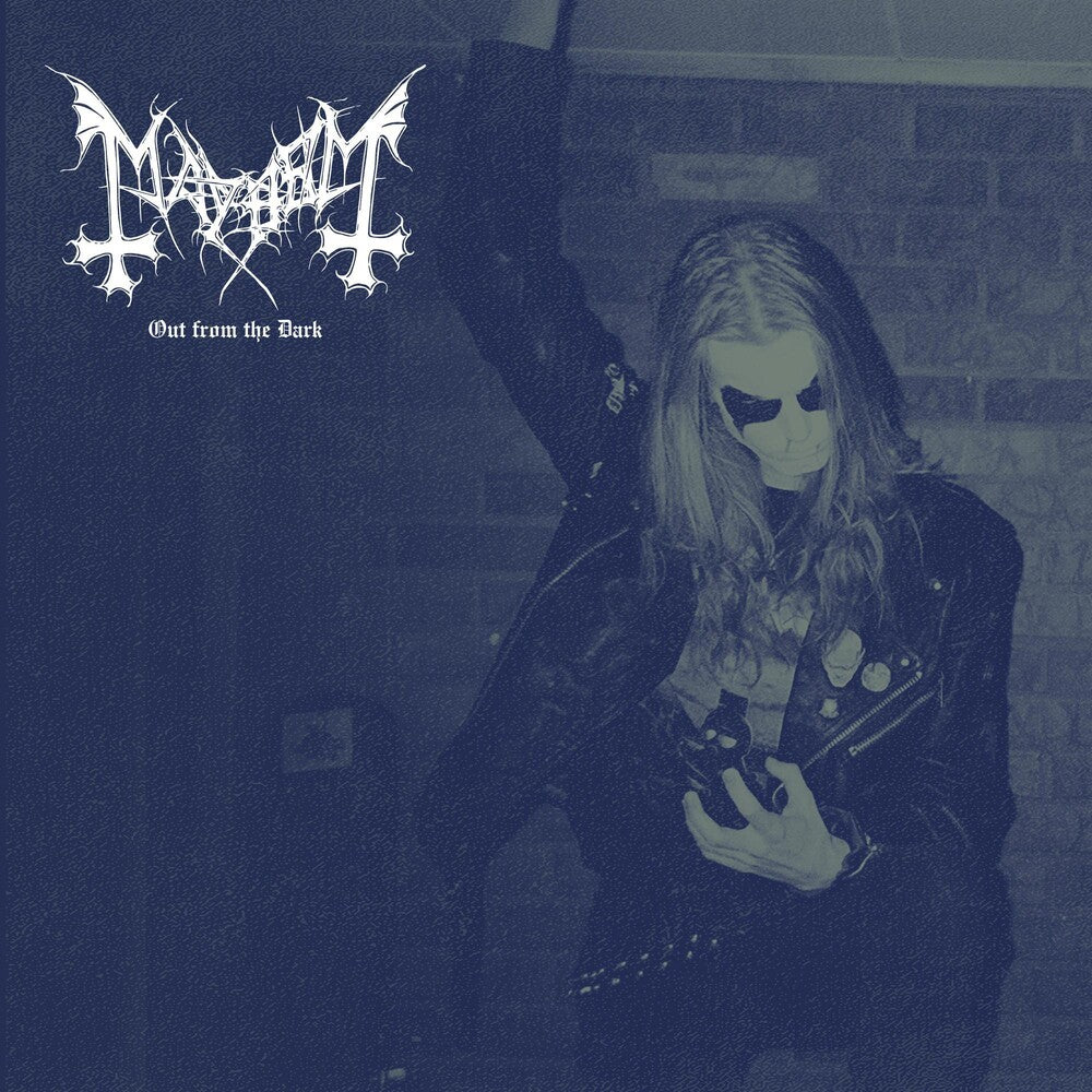 the album cover for Mayhem - Out From The Dark