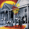 the album cover for The Allman Brothers Band - Shades Of Two Worlds [Limited Edition Red & Orange Swirl 180gm LP]