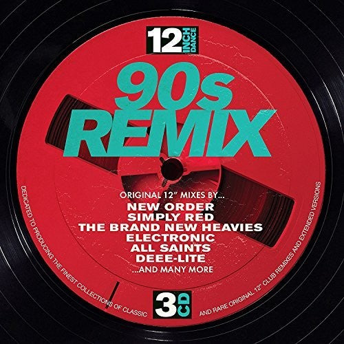 the album cover for 12 Inch Dance 90s Remix / Various - 12 Inch Dance: 90s Remix / Various