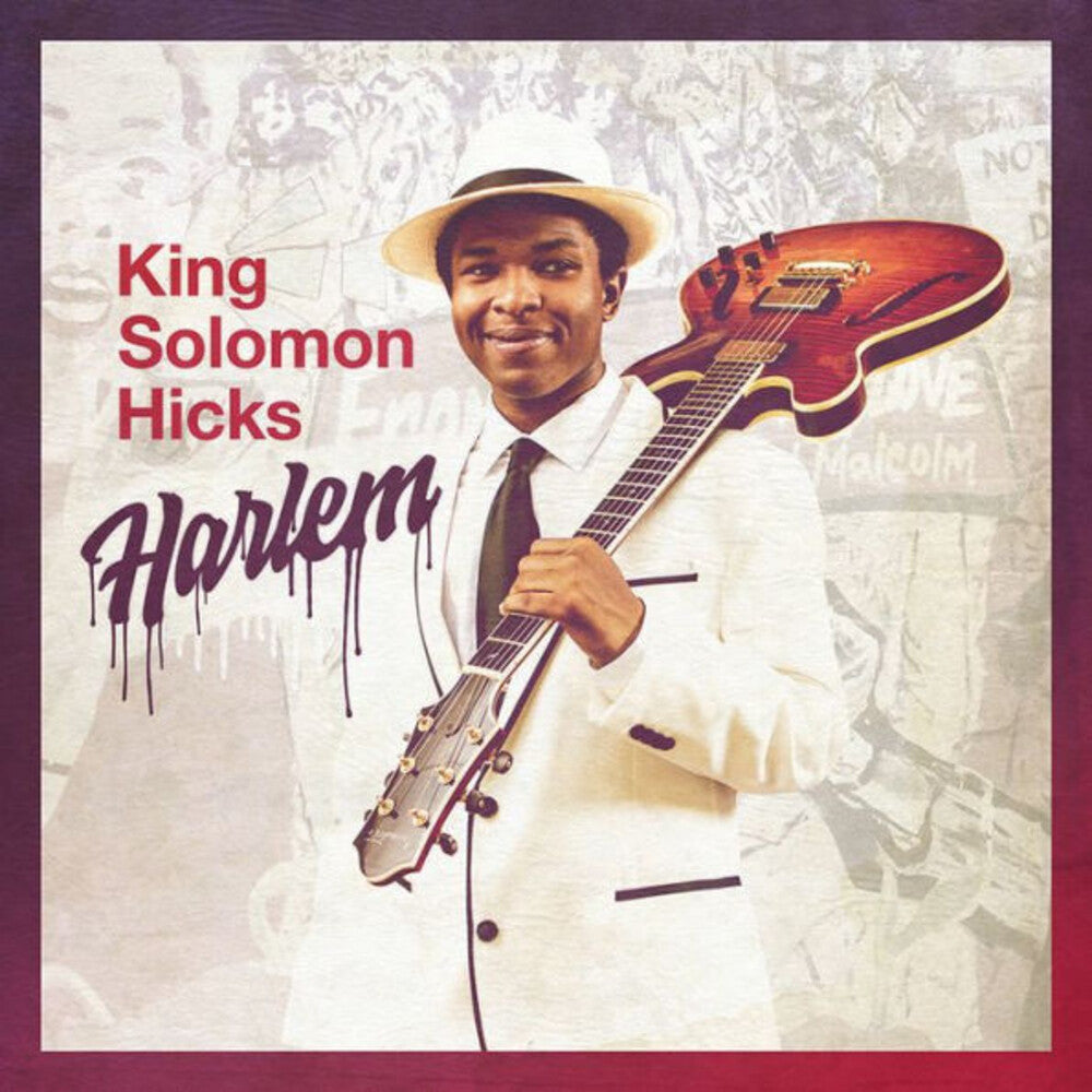 the album cover for King Solomon Hicks - Harlem