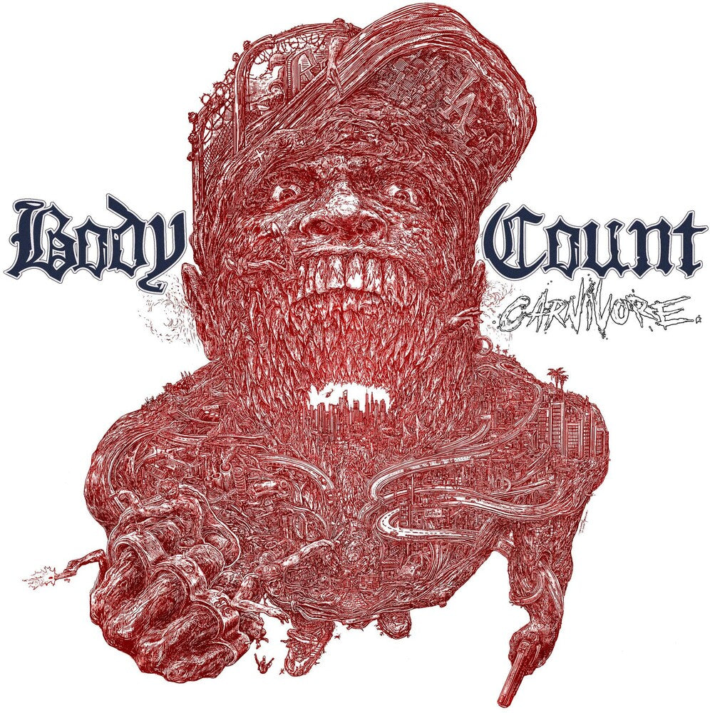 the album cover for Body Count - Carnivore
