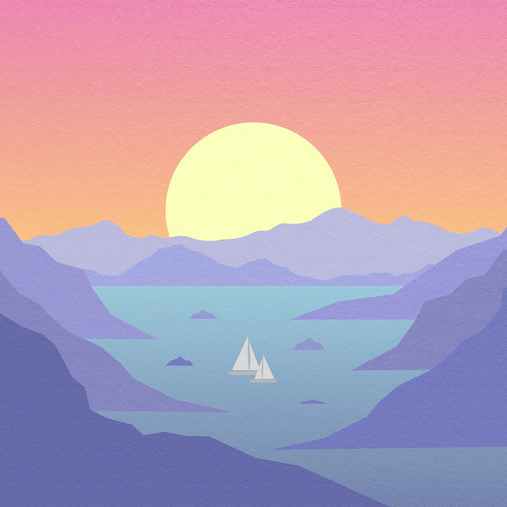 the album cover for Surfaces - Horizons [Red LP]