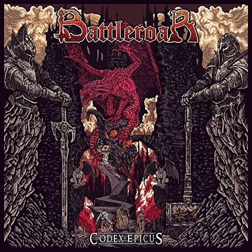 the album cover for Battleroar - Codex Epicus