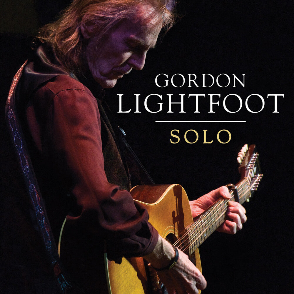 the album cover for Gordon Lightfoot - Solo [LP]