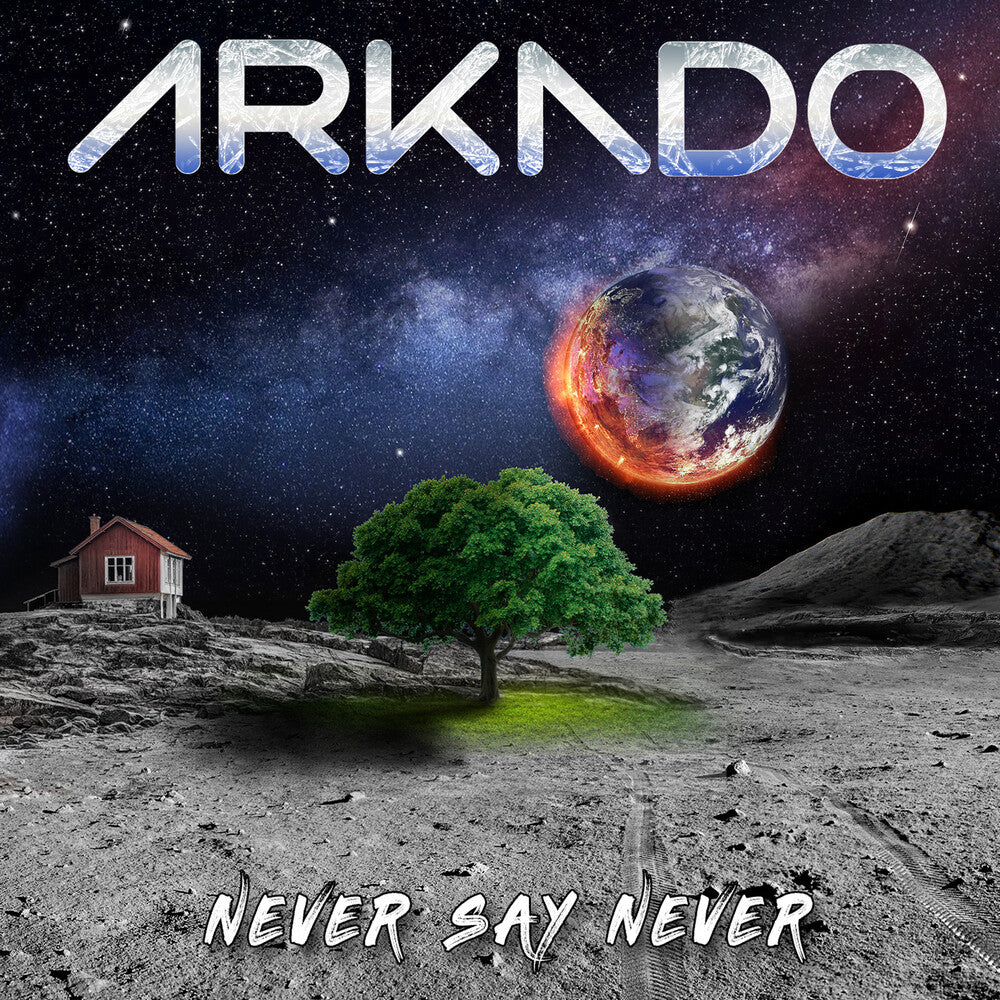 the album cover for Arkado - Never Say Never