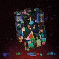 the album cover for Little Dragon - New Me, Same Us