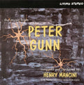 the album cover for Henry Mancini - The Music From Peter Gunn (Original Soundtrack)