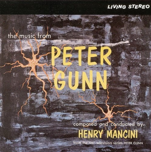 the album cover for Henry Mancini - The Music From Peter Gunn (Original Soundtrack)