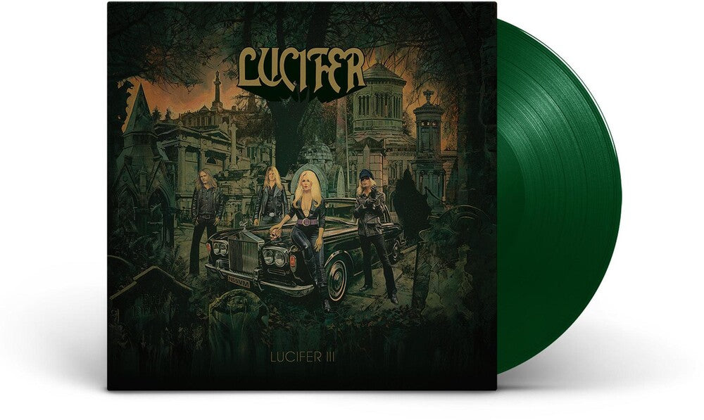 the album cover for Lucifer - Lucifer III [Indie Exclusive Limited Edition Translucent Green LP]