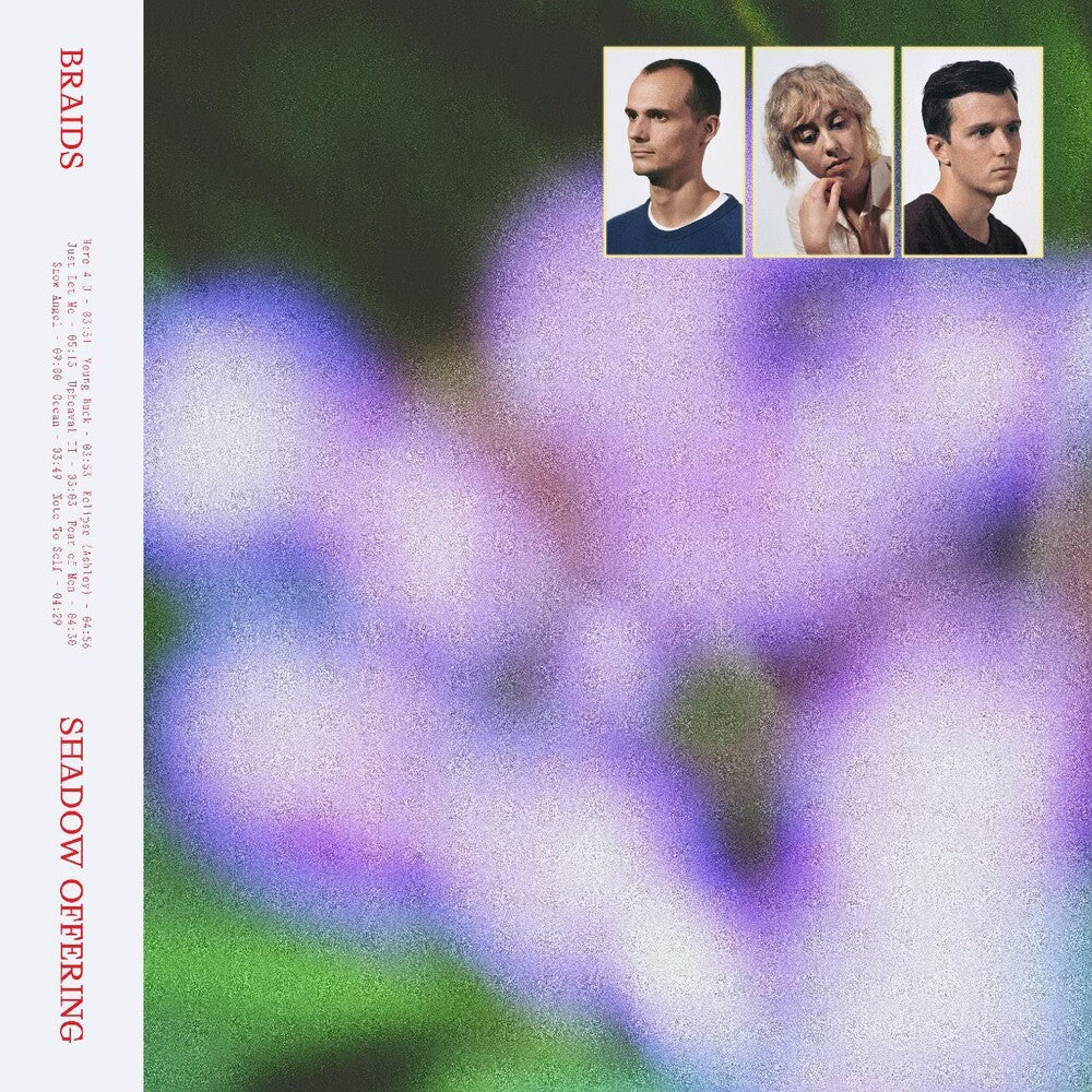 the album cover for Braids - Shadow Offering [Opaque Red LP]