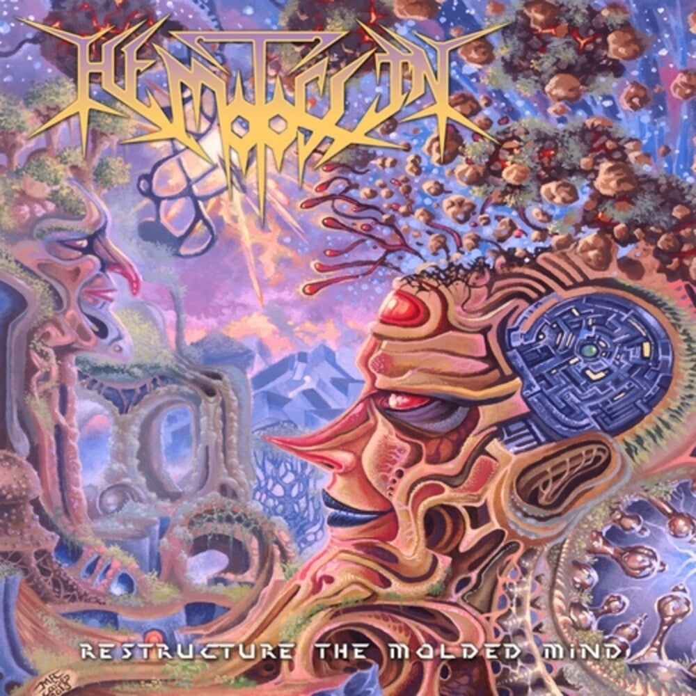 the album cover for Hemotoxin - Restructure The Molded Mind