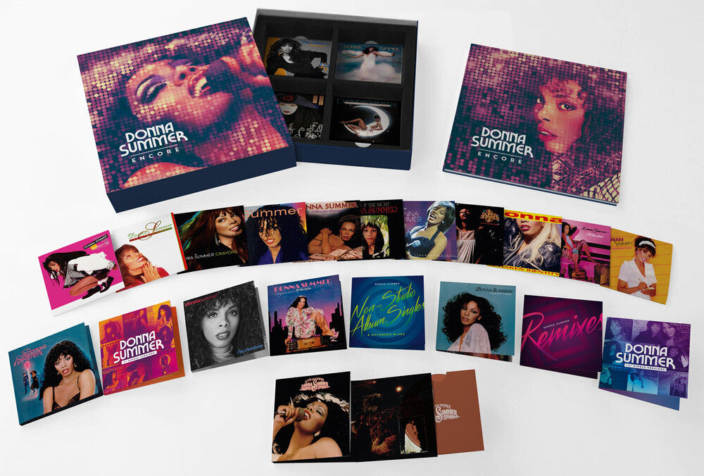 the album cover for Donna Summer - Encore [33CD Boxset]