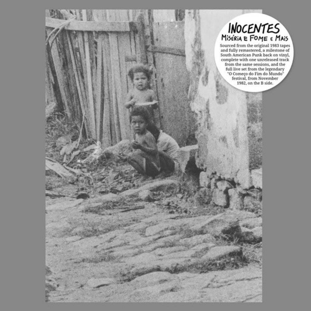 the album cover for Inocentes - Miseria E Fome E Mais