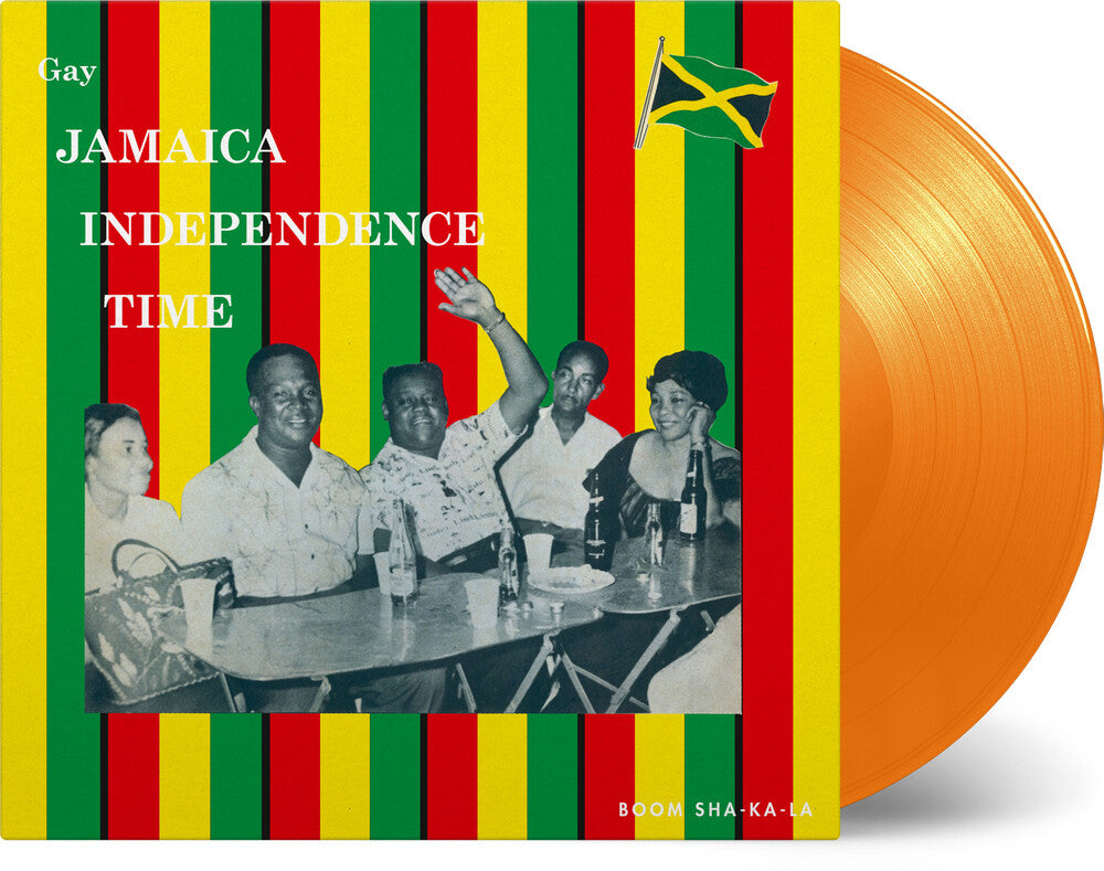 the album cover for Gay Jamaica Independence Time / Various - Gay Jamaica Independence Time / Various [Limited Orange Colored Vinyl]