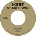 the album cover for Ikebe Shakedown - Sakonsa / Green and Black