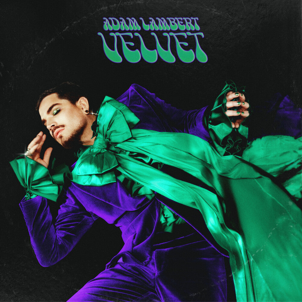 the album cover for Adam Lambert - Velvet