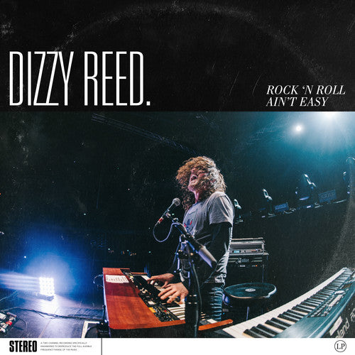 the album cover for Dizzy Reed - Rock 'n Roll Ain't Easy [Limited Edition Purple LP]