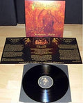 the album cover for Hellish Crossfire - Bloodrust Scythe